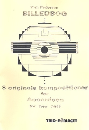 Billedbog 8 originale kompositioner for accordeon (free bass)