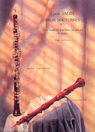 Nocturne no.1 pour hautbois (Flte/violon) et piano