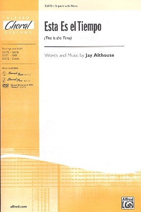 Esta Es el Tiempo for 2-part chorus and piano score (en/sp)