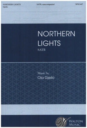 Northern Lights for mixed chorus a cappella score