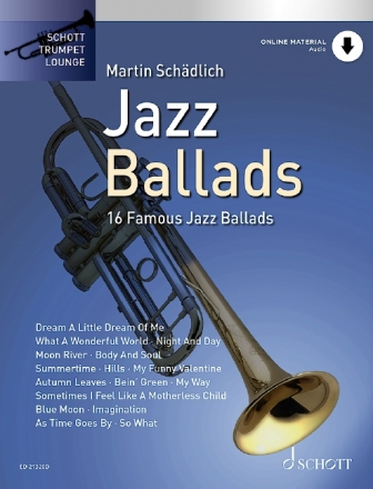 Jazz Ballads (+Online Audio) fr Trompete und Klavier
