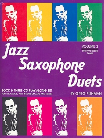 Jazz Saxophone duets vol.3 (+3CD's)