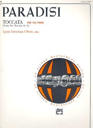 Toccata from the Sonata a major for piano