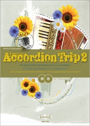 Accordion-Trip Band 2 (+2 CD's) fr 1-2 Akkordeons Spielpartitur