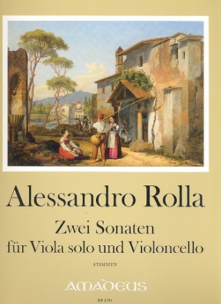 2 Sonaten fr Viola und Violoncello Stimmen