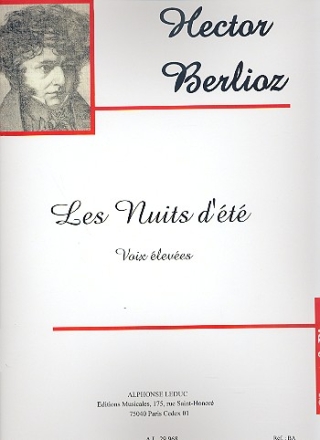 Les nuits d't op.7 pour voix leve et piano