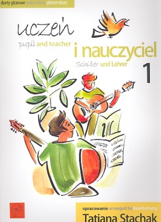 Pupil and Teacher vol.1 for 2 guitars score