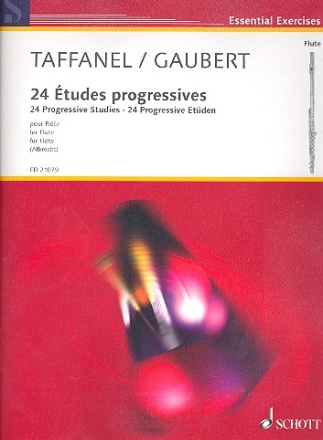 24 progressive Etden fr Flte (dt/en/fr)