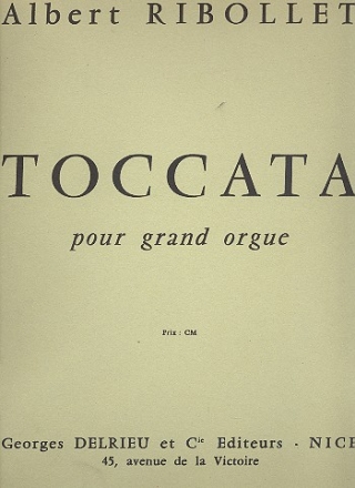 Toccata pour orgue