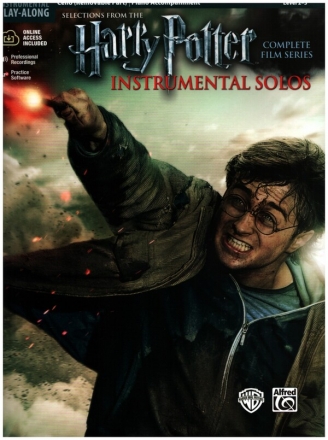 Harry Potter Instrumental Solos (+Online Audio) for cello and piano