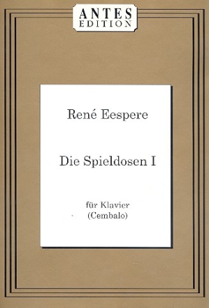 Die Spieldosen Band 1 fr Klavier (Cembalo)