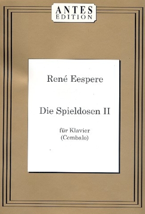 Die Spieldosen Band 2 fr Klavier (Cembalo)