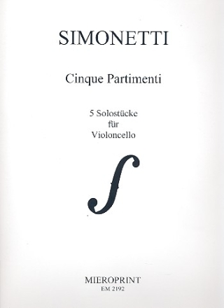 5 Partimenti fr Violoncello