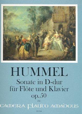 Sonate D-Dur op.50  fr Flte und Klavier