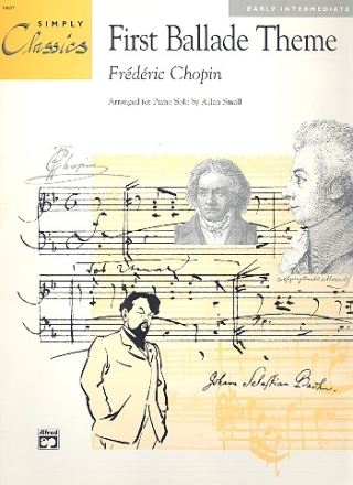 First Ballade Theme op.23 for easy piano