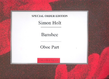 Banshee for oboe and percussion oboe part archive copy