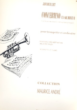 Concertino sol mineur pour trompette et piano