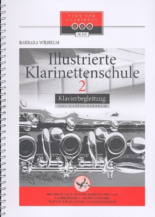 Illustrierte Klarinettenschule Band 2 Klavierbegleitung