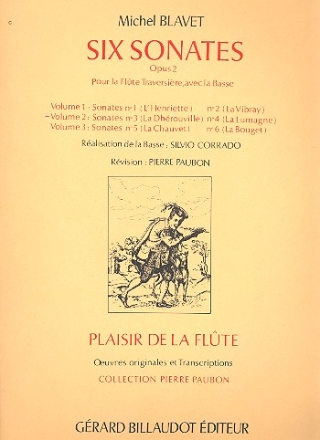 6 Sonaten op.2 Band 2 (Nr.3-4) fr Flte und Bc