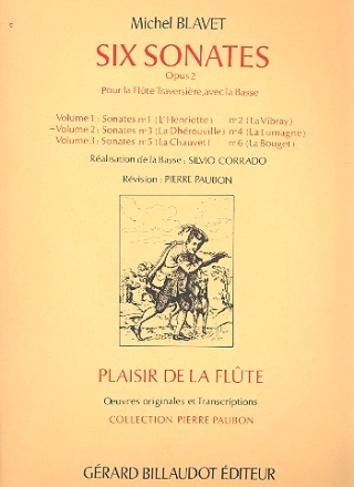 6 Sonaten op.2 Band 2 (Nr.3-4) fr Flte und Bc