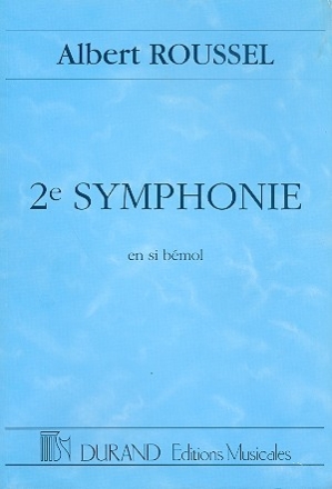 Symphonie en si bmol pour orchestre partion de poche