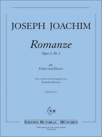 Romanze op.2,1 fr Violine und Klavier