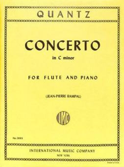Concerto in c Minor for Flute and Orchestra for flute and piano