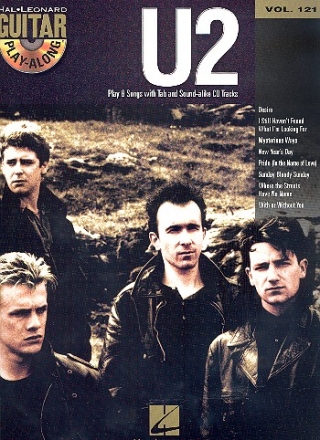 U2: guitar playalong vol.121 songbook vocal/guitar/tab