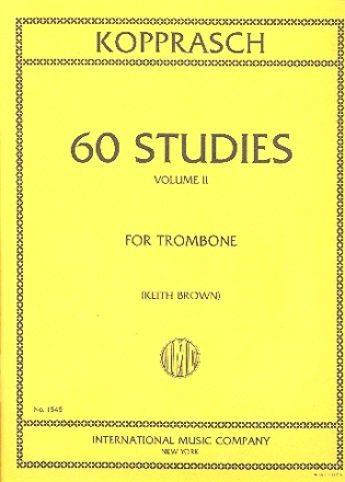 60 Studies vol.2 for trombone