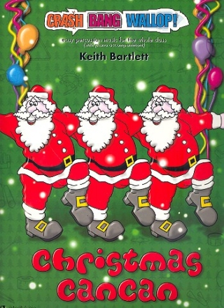 Christmas Can Can (+CD) for percussion ensemble and piano score and parts