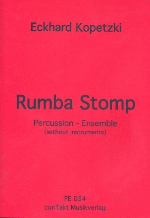 Rumba Stomp fr Bodypercussion (4 Spieler) Partitur und Stimmen