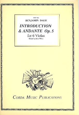 Introduction and Andante op.5 for 6 violas score and parts