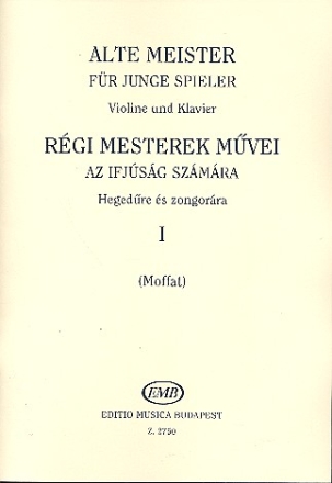 Alte Meister fr junge Spieler Band 1 fr Violine und Klavier