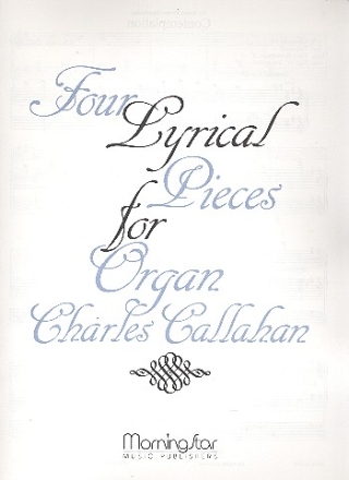 4 Lyrical Pieces for organ