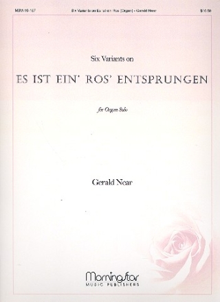 6 Variants on Es ist ein Ros entsprungen for organ