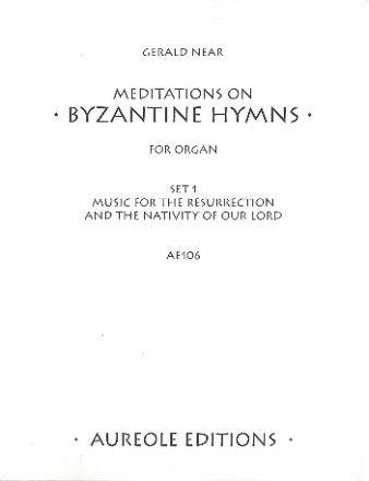 Meditation on Byzantine Hymns vol.1 for organ