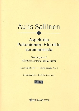 String Quartet no.3 score