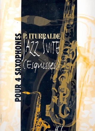 Jazz Suite pour 4 saxophones (SATBar) partition et parties