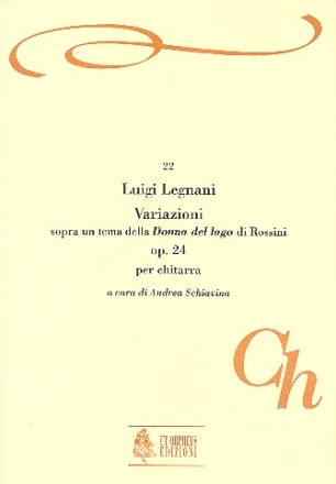 Variazioni sopra un tema della Donna del lago di Rossini op.24 per chitarra