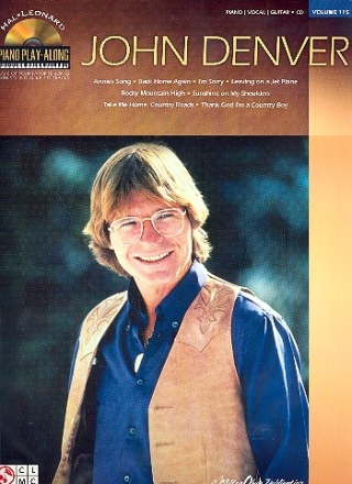 John Denver (+CD): piano playalong vol.115 songbook piano/vocal/guitar
