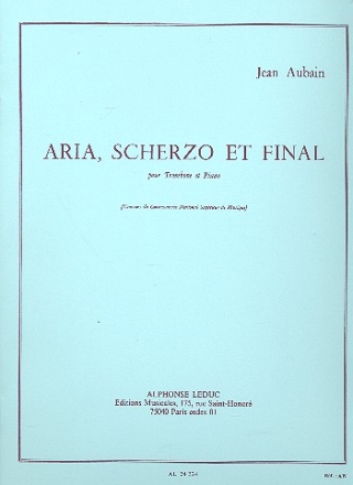 Aria, Scherzo et Final pour trombone et piano