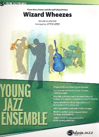 Wizard Wheezes: for young jazz ensemble score and parts