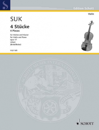 4 Stcke op.17 fr Violine und Klavier