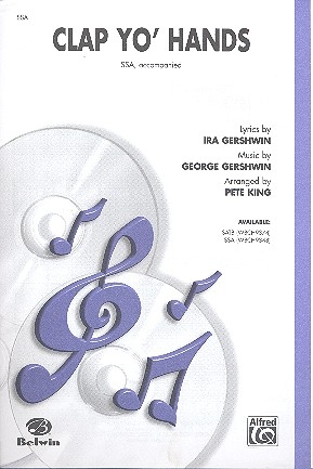 Clap your hands for female chorus and piano score