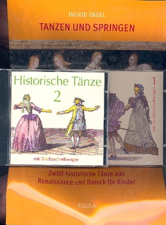 Hfische Tnze   Buch und Springen) und 2 CD's (Tanzen (Historische Tnze)