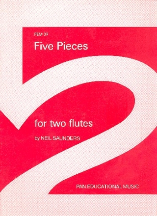 5 Pieces for 2 flutes score