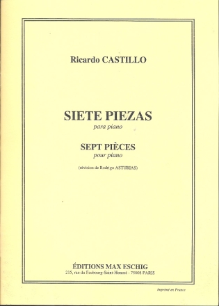 7 Piezas para piano