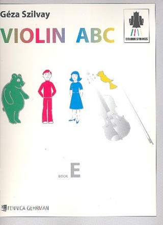 Colour Strings Violin ABC Book E