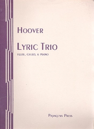 Lyric Trio for flute, cello and piano parts