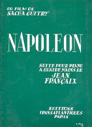 Napoleon: pour piano  4 mains partition